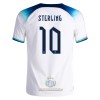 Maglia ufficiale Inghilterra STERLING 10 Casa Mondiali 2022 per Uomo